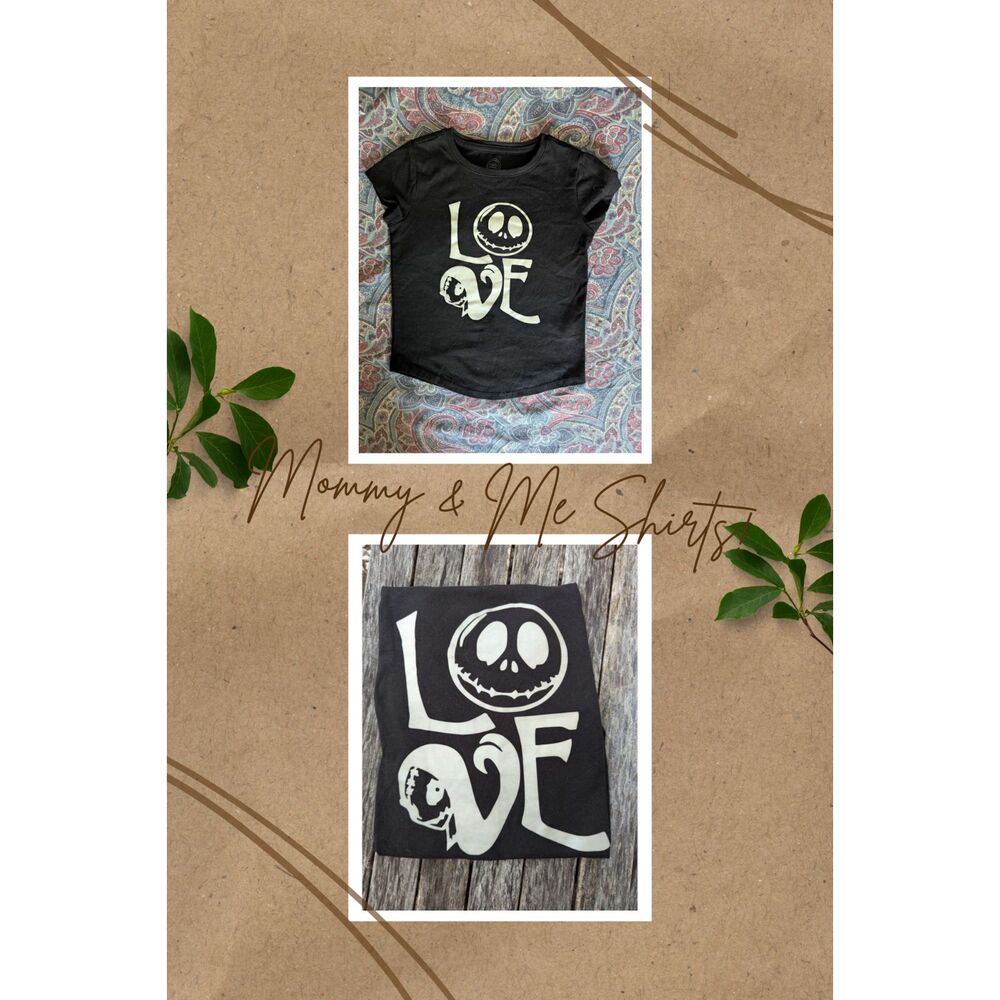 NBC Mommy & Me matching shirts Nightmare Before Christmas